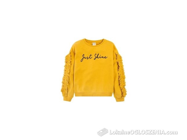 BLUZA DZIEWCZĘCA ŻÓŁTA JUST SHINE 164CM COOL CLUB