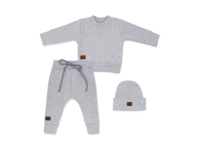 Dresik dla chłopca szary