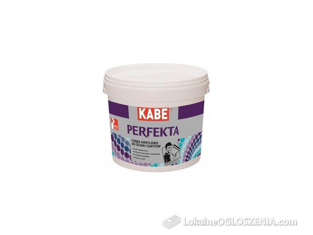 Kabe Perfekta Akrylowa Biała 10l