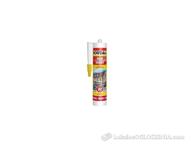 Soudal Silikon Uniwersalny Bezbarwny