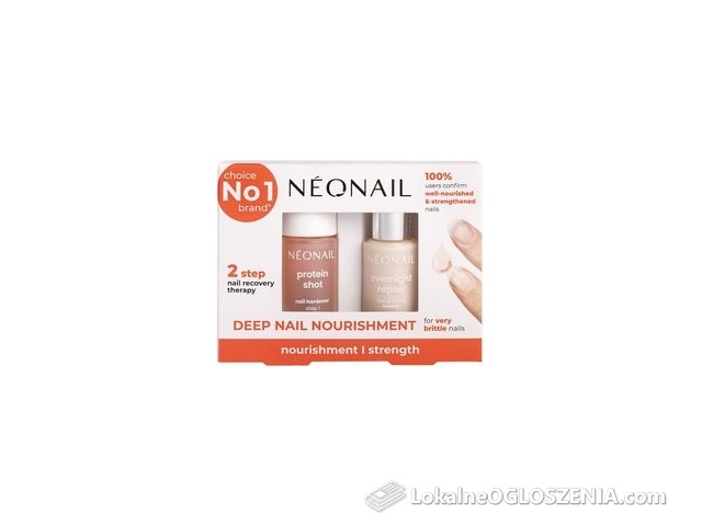 NEONAIL Zestaw na łamliwe i pozbawione blasku paznokcie