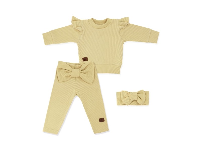 Komplet dla dziewczynki Kokarda Kamel