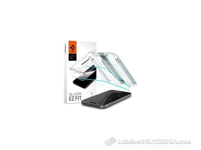 Spigen Szkło Hartowane Glas Tr Ez Fit 2 Pack Do Apple Iphone 15