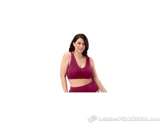 Bezszwowy biustonosz Brassiere Donna D47 idealnie dopasowany, odprowadzający wilgoć