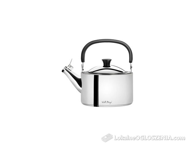 Vialli Design Czajnik Diamante Z Gwizdkiem Stalowy Polerowany 1,5L (27848)