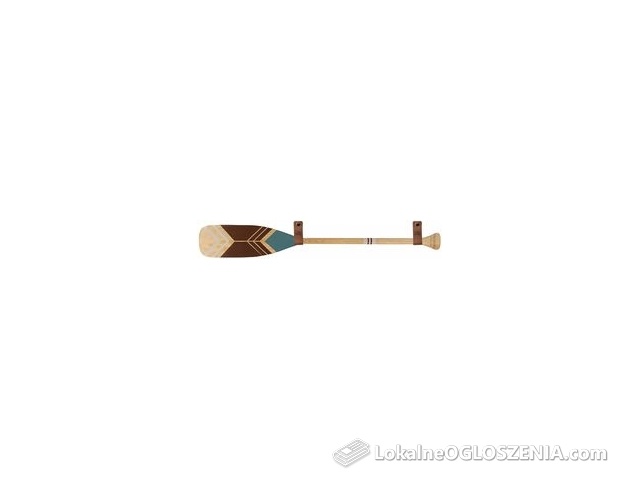 John Paddle Pagaj Ozdoba Kolorowy Malowany Wz4 Brązowe