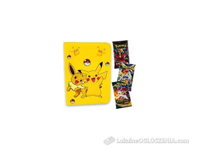 Świąteczny Album Pokemon Na 400 Kart Kolekjonerskich