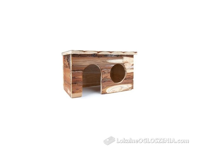 Domek Dla Świnki Morskiej Drewniany 28Cm