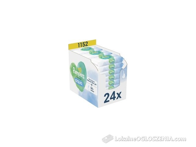 Pampers Harmonie aqua Chusteczki nawilżane dla dzieci 24x48 szt.