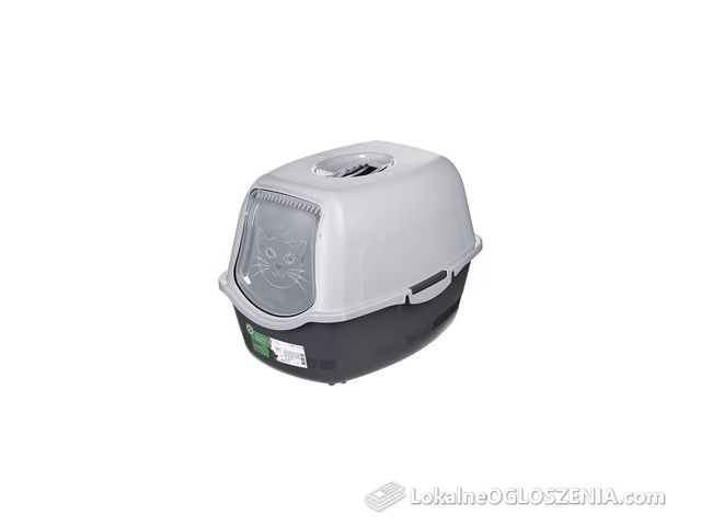 Diamentiq Baya Jasnoszary Ciemnoszary Kuweta Dla Kota 55,5x40x38,7cm