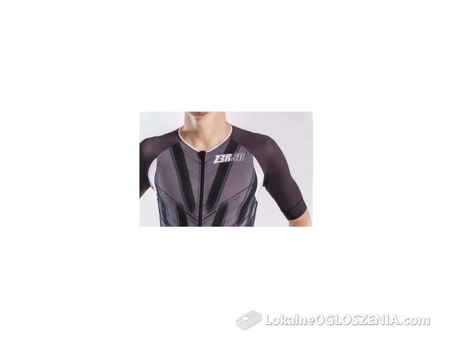 Zerod Koszulka Męska Racer Tt Singlet Black Vivacity