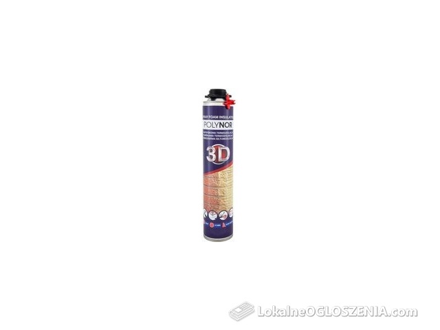Polynor Piana Natryskowa Pianka Pur 3D Izolacje Ocieplenie Poddasza Garazu 1882235561