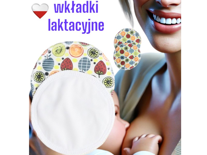 WKŁADKI LAKTACYJNE PUL coolmax - OWOCOWY MIX
