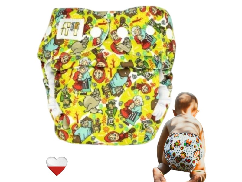 KIESZONKA BAMBUS - CZERWONY KAPTUREK