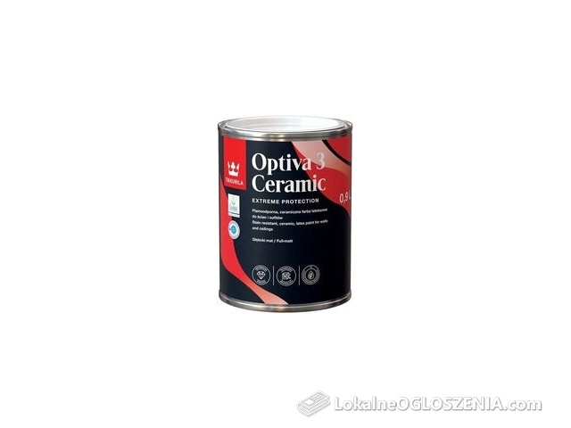 Tikkurila Farba Lateksowa Optiva 3 Ceramic 0,9l
