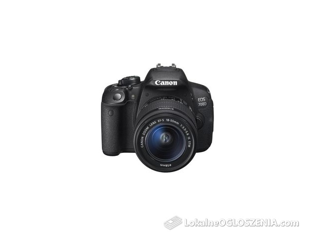 Canon EOS 700D Czarny + 18-55mm