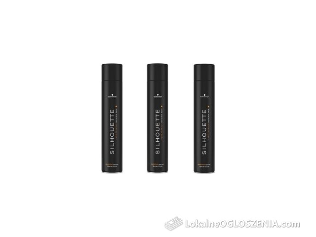 Schwarzkopf Silhouette Super Hold Bardzo Mocny Lakier Do Włosów 3x750Ml