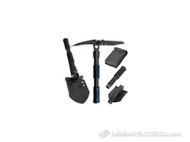 Saperka Składana Wojskowa Łopata Survivalowa Turystyczna Kilof Piła 4W1