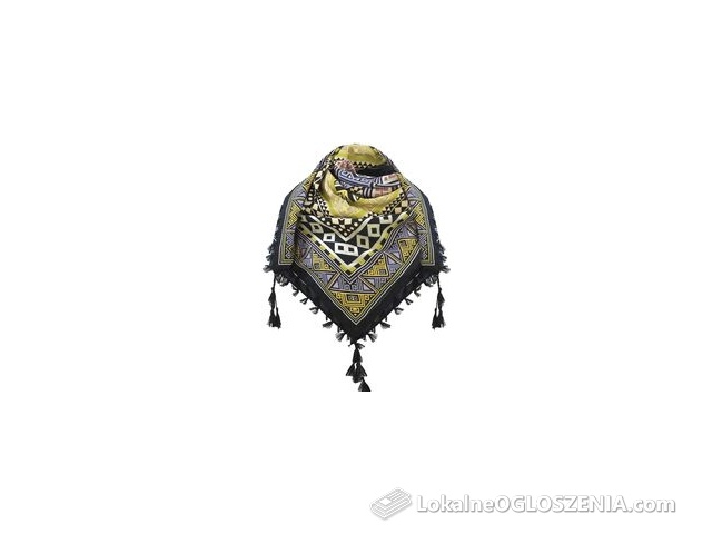 Agrafka Niepowtarzalna Barwna Chusta Folk Boho