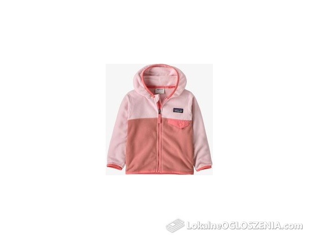 Bluza dziecięca Patagonia Baby Micro D Snap-T Jacket - moment pink