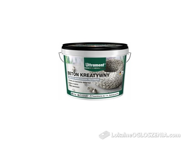 Ultrament Beton Kreatywny Masa Plastyczna 2,5KG