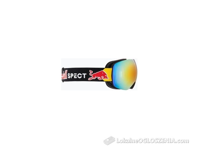 Red Bull Spect Gogle Narciarskie Bent Matt Black/Orange With Mirror 24/25