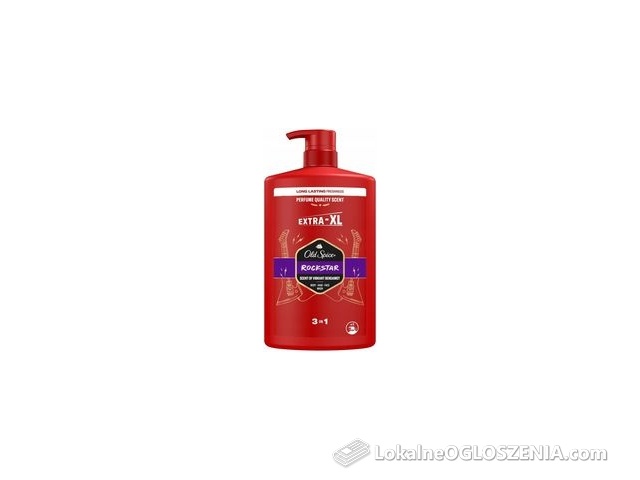 Old Spice Rockstar Żel pod prysznic i szampon dla mężczyzn 3w1, 1000 ml