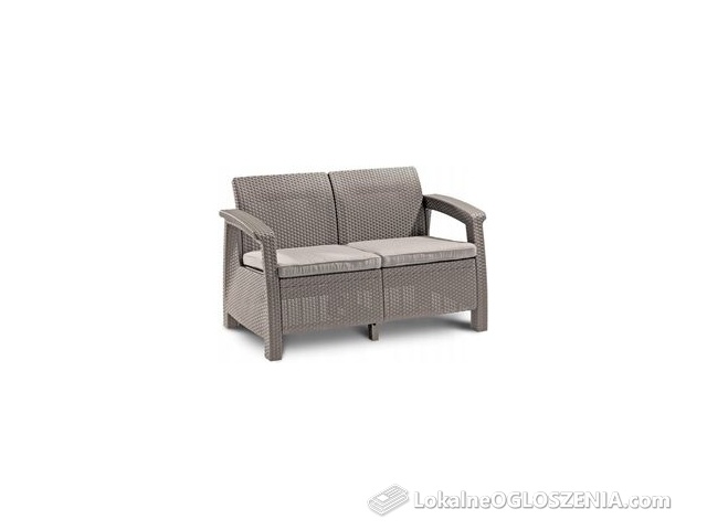 Allibert Corfu Love Sofa Cappucino