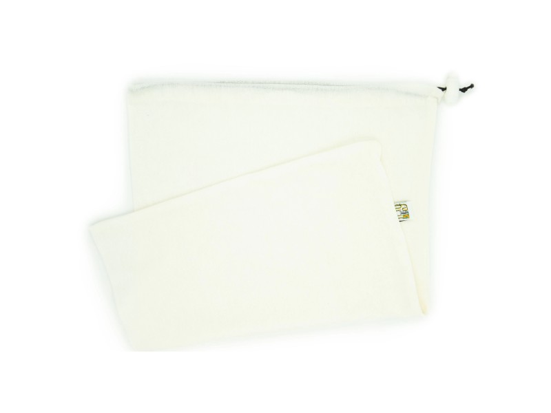 WOREK BAWEŁNIANY MAŁY - KREMOWY