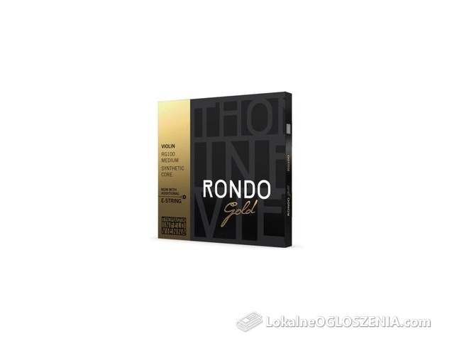 Struny do skrzypiec 4/4 Thomastik Rondo Gold RG100