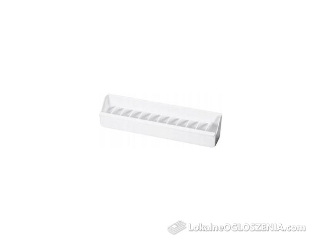 Karmidełko podziałka na pokarm Białe dla ptaków papug Bez Drutów 1770621026