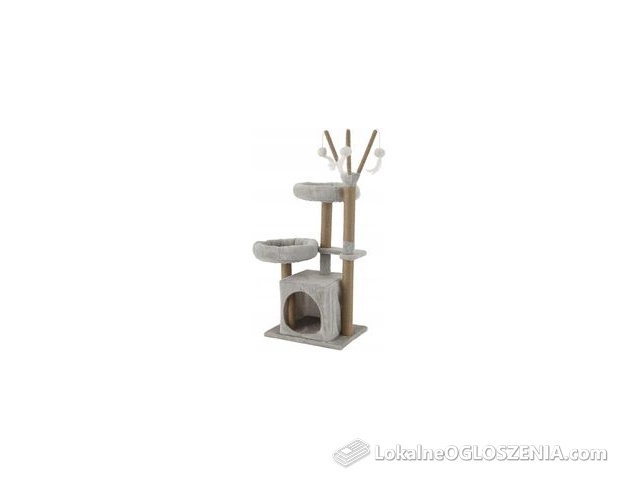 Słupek Do Drapania Dla Kotów Zabawa I Wypoczynek Dla Kotów Kociąt 59x40x96 1769990041