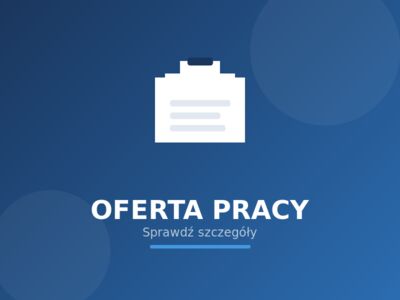 Młodszy operator linii produkcyjnej