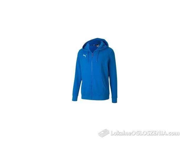 Bluza męska Puma teamGOAL 23 Casuals Hooded Jacket niebieska 656708 02