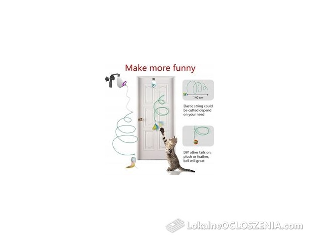 Zabawka Automatyczna Interaktywna Dla Kota Zabawka Wisząca