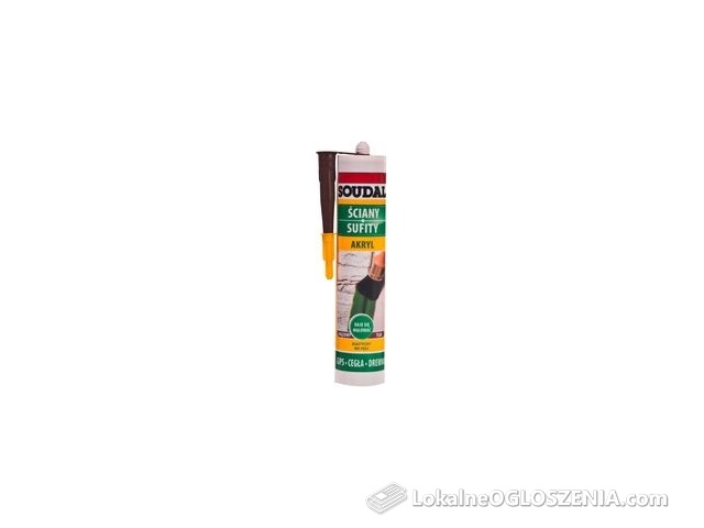 Soudal Akryl 280Ml Brązowy