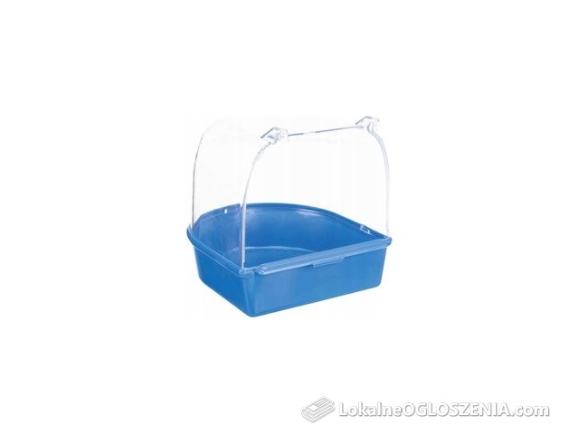 Basen Kąpielowy Dla Ptaków Półokrągły Rozm. 15X13Cm Biały