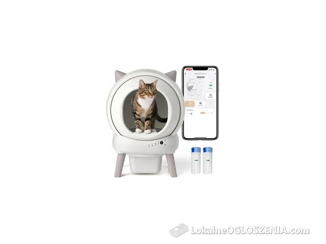 Samoczyszcząca Automatyczna Kuweta Dla Kota Wifi Aplikacja Kostor Neko