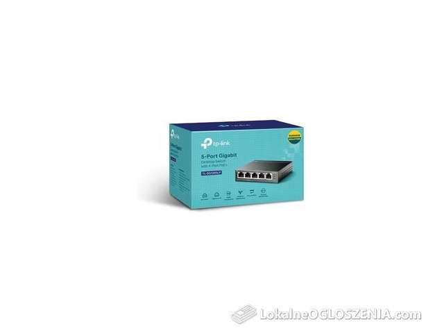 Tp-Link 5-Port Gigabit Desktop Switch With 4-Port Poe+ (TLSG1005LP)