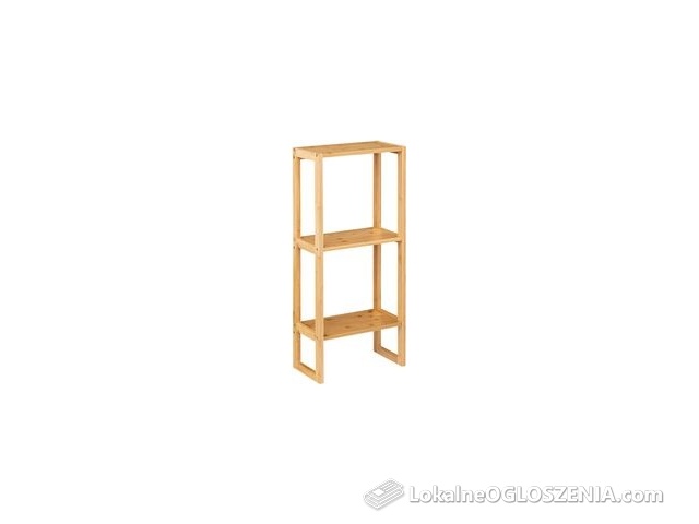 5Five Simply Smart Wąski Regał Łazienkowy Lab'N Modul, Bambusowy, Szer. 20Cm