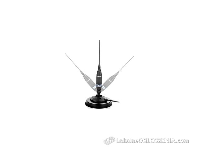 Sirio Omega 27 Black 95Cm Mocny Magnes Kabel 5m