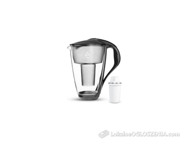Dzbanek filtrujący Dafi CRYSTAL Classic 2L LED grafitowy + filtr Classic