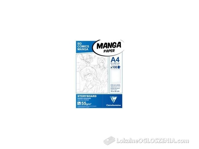 Blok Manga Storyboard A4 100ark F.S.55g