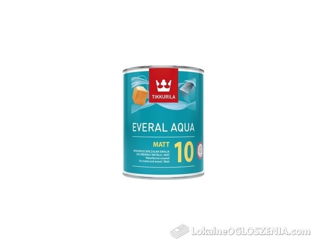 Tikkurila farba Everal Aqua Matt 10 C 0,9l matowa