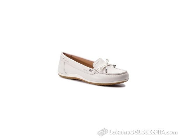Mokasyny GEOX - D Vega Moc B D92DNB 043BC C1002 Off White