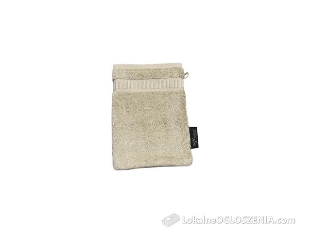 Soft Cotton Frotte Rękawica Do Kąpieli 16X22Cm Jasnobeżowy