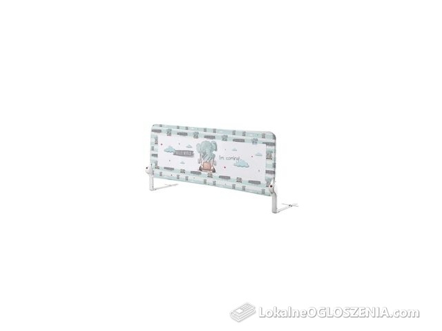 Barierka ochronna bramka osłonka do łóżka 90cm słonik
