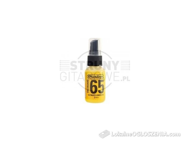 Olejek cytrynowy do pielęgnacji podstrunnicy Dunlop Ultimate Lemon Oil 65 (6551J)