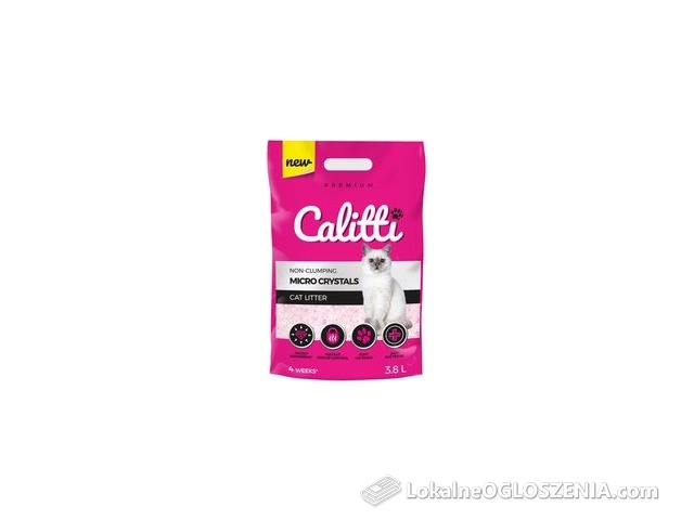 Calitti Micro Crystals Żwirek Silikonowy 3,8L