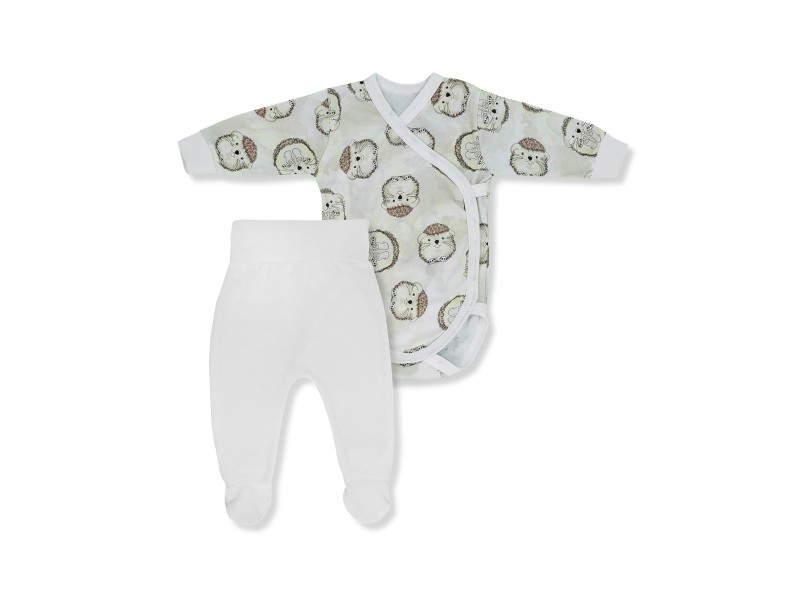 KOMPLET BODY KOPERTOWE + PÓŁŚPIOSZKI KOLEKCJA JEŻYKI